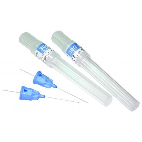 Agujas dentales disponibles de los materiales consumibles dentales médicos 25G 38m m para la anestesia 0