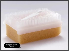 Quirúrgico friegue el cepillo
