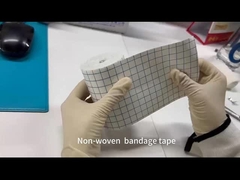 Rollo de cinta adhesiva de vendaje médico cómodo y transpirable