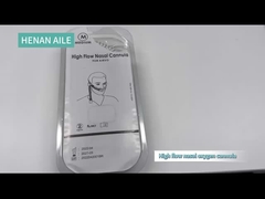 Cánula de oxígeno nasal de alto flujo