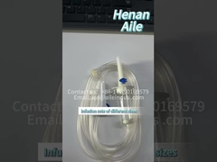 Certificado ISO Administrador Conjunto de perfusión desechable 15 gotas Estéril Y inyección