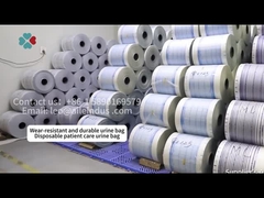 Precio de fábrica 2000ml PVC bolsa de drenaje de orina médica con válvula de tipo T válvula anti-reflujo