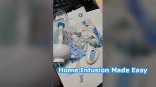 Presentamos la bomba elastomérica de carcasa dura, la bomba de infusión ambulatoria, la terapia de infusión en el hogar para usted