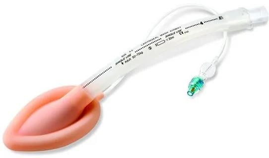 comprar Vía aérea laríngea de la máscara del silicón reutilizable médico estándar quirúrgico con el tubo fabricación en línea