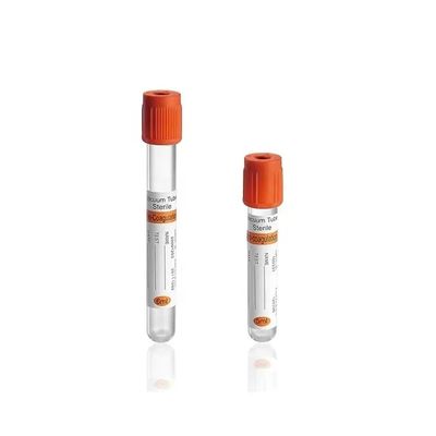 comprar Tipo de tubo de pro-coagulación PET o material de vidrio Tubo de extracción de sangre al vacío esterilizado fabricación en línea