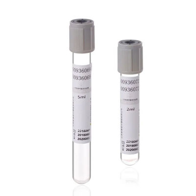comprar El sistema médico de la colección de la sangre del vacío esterilizó el tubo Grey Disposable de la glucosa fabricación en línea
