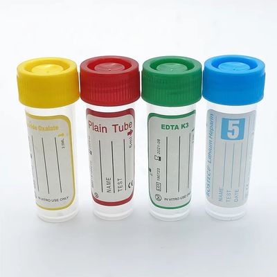 comprar No colección capilar del suero de la muestra de sangre micro pediátrica disponible estéril del EDTA del tubo de la sangre del vacío fabricación en línea