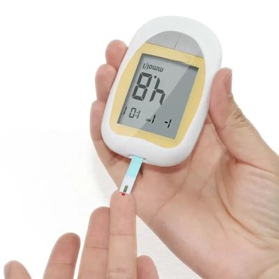 comprar Tira de prueba de medición médica del IVD del diabético de Sugar Glucometer With 50 de la sangre fabricación en línea
