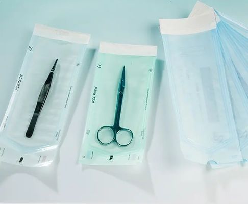 comprar 5.7 Cm X 13 Cm Bolsa médica estéril Embalaje dental Paquete de exfoliación Sello utilizado para esterilizar instrumentos médicos dentales fabricación en línea