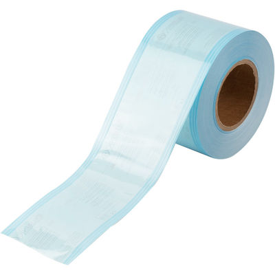 comprar AZUL reforzado de soldadura en caliente médico del bolso de la bolsa del rollo de la esterilización de 100mm*100m m fabricación en línea
