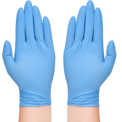 comprar Examen Guantes desechables sin nitrilo azul fabricación en línea