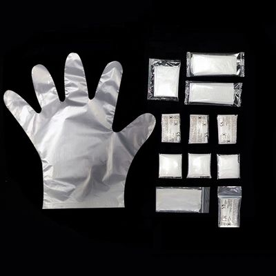 comprar Guantes desechables en PE de grado alimentario con textura en relieve antideslizante y envasados individualmente para garantizar la seguridad fabricación en línea