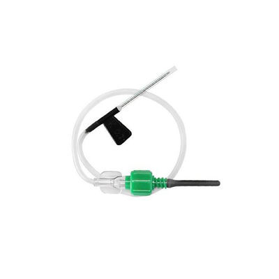 comprar 18-27G Aguja de mariposa medicinal desechable - EO Estéril, con código multicolor para la vena capilar para venenictura clínica fabricación en línea