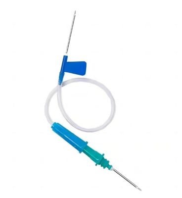 comprar Sterile Single Wing Scalp Vein Set with Disposable Ultra-Fine Needle for Blood Collection and IV Therapy fabricación en línea