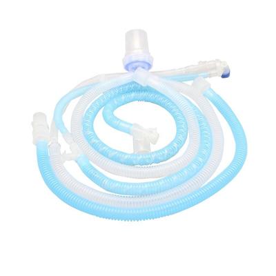 comprar 1Circuito de respiración de anestesia desechable de.8m con tubo de muestreo integrado y opciones de copa de agua simple o doble fabricación en línea