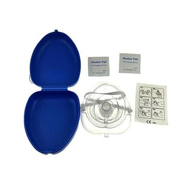 comprar Portable CPR Mask with Oxygen Port and One-Way Valve for Emergency Resuscitation fabricación en línea