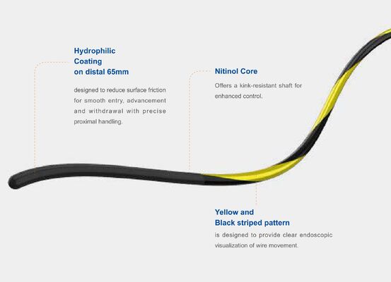 comprar Cables de guía del núcleo de Nitinol de Zebra Precisión, flexibilidad y durabilidad para procedimientos de intervención avanzados fabricación en línea