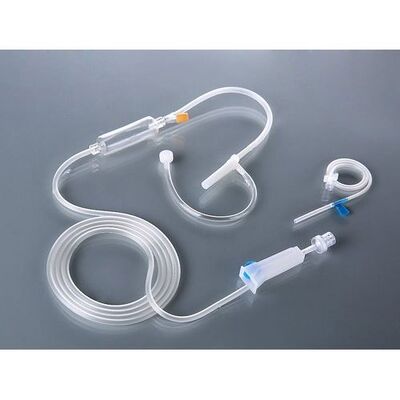 comprar Conjunto de perfusión intravenosa desechable con 60 gotas/ ml Regulador de flujo ajustable para el cuidado de pacientes pediátricos fabricación en línea