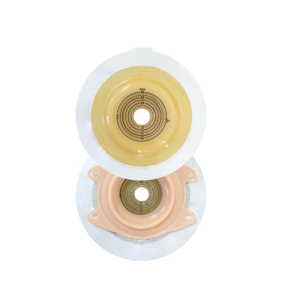Comprar Bolsas de ostomía de dos piezas con barrera cutánea OEM CE, corte máximo de 45 mm, placa base convexa para colostomía para estoma fabricación en línea