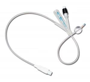 Buen precio Catéter urinario médico 100% de Foley del silicón disponible con la punta de prueba del sensor de temperatura en línea
