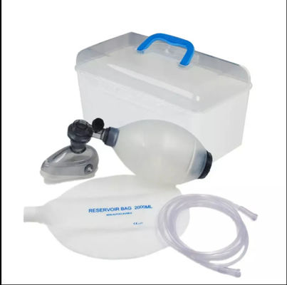Buen precio Resuscitador de silicona para resuscitación artificial resuscitador de bolsa de Ambu para entrenamiento de primeros auxilios resuscitación cardiopulmonar en línea