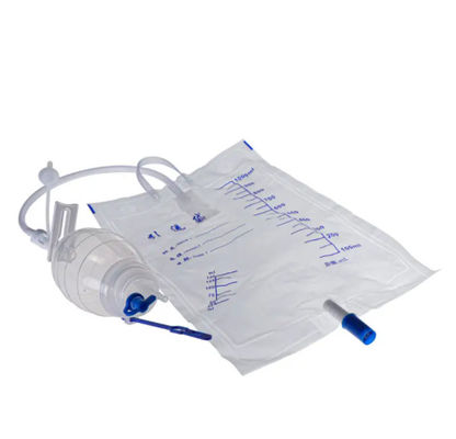 Buen precio Reservorio de succión con salida inferior disponible para bolsa de drenaje 1000 ml con marcas de garrapatas en línea
