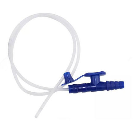 Buen precio Catéter de succión médico desechable con conector tipo T con código de color del tubo de succión aprobado por CE en línea