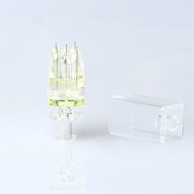 Buen precio 32G 34G 16 pines Aguja mesoterápica desechable ajustable Aguilas nano-mesoterápicas para inyector de mesoterapia y agujas de cristal de disparo manual en línea