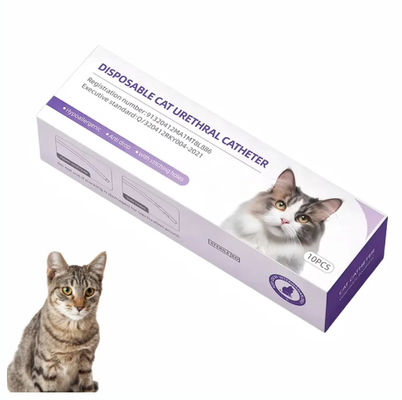 Buen precio Catéter urinario para gatos con estilete, catéter de retención y lavado veterinario profesional para el cuidado felino en línea