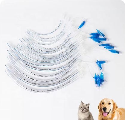 Buen precio Tubo endotraqueal veterinario y tubo endotraqueal reforzado – Tubos de intubación de PVC de grado médico para mascotas en línea