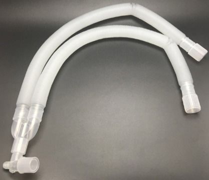 Buen precio Circuito de respiración veterinario desechable para anestesia Extensible 1,2 m para la operación de anestesia en línea