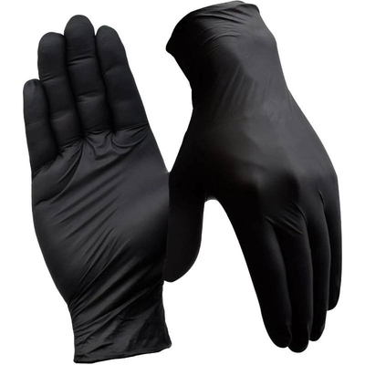 Buen precio Custom Disposable Medical Nitrile Gloves Safety Protective Examination Powder Free Blue Black en línea