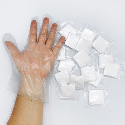 Buen precio Guantes desechables de PE Guantes para el hogar Guantes desechables de LDPE HDPE CPE TPE Guantes para la preparación de alimentos en línea