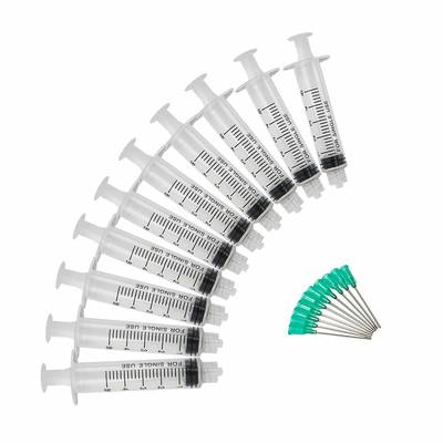 Buen precio Siringa de uso único para uso médico hipodérmica con cerradura de Luer concéntrica en línea