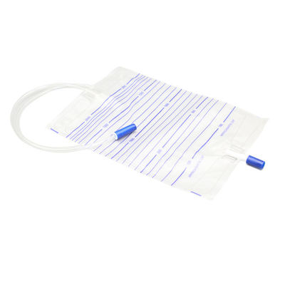 Buen precio Medical-Grade PVC Urine Bag with Push-Pull Drain Valve 2000ml Leakproof for Hygienic Collection en línea