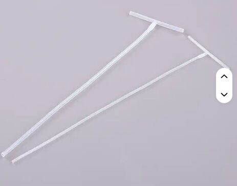 Buen precio Drenaje biliar de silicona T de grado médico con visibilidad de rayos X. 35 cm de longitud para una precisión quirúrgica en línea