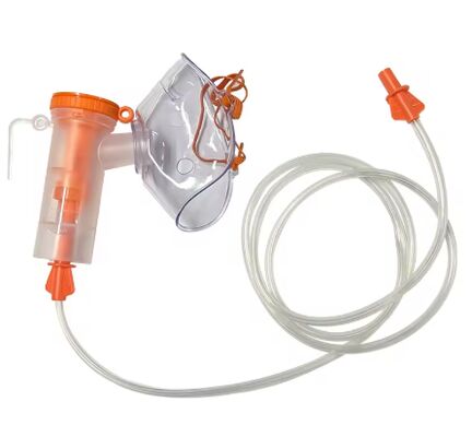 Buen precio Máscara de oxigenoterapia de grado médico de 8 ml de Nebulizer Cup con ajuste a prueba de fugas para el concentrador de oxígeno AE en línea