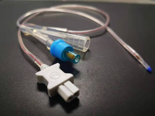 Buen precio 3 vías de sonda de temperatura catéter Cirugía cardíaca Consumables 100% de silicona Biocompatibilidad en línea