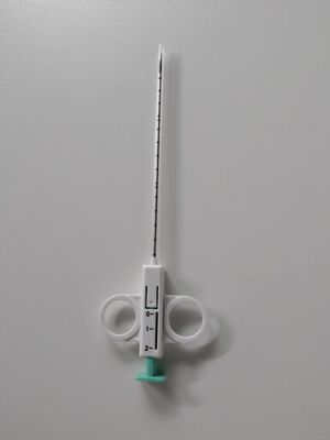 Buen precio Aguja de Biopsia Semiautomática con Ranura de Muestreo de 20 mm y Punta Ecogénica para Diagnóstico Oncológico en línea