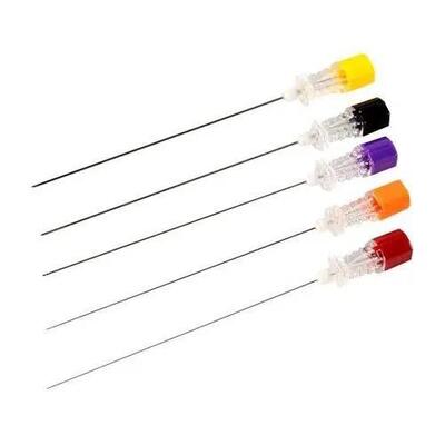 Buen precio Aguja de anestesia espinal atraumática de grado médico con 25G 26G 27G opciones para punción lumbar en línea