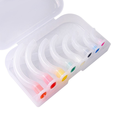 Buen precio 40-120cm Estándar 8 Tamaños Guedel Airway Completo ajustable para niños pediátricos y adultos de uso único Guedel Airway En línea