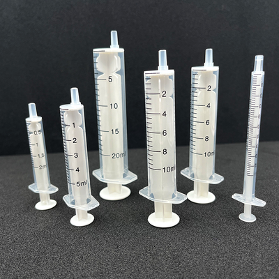 Buen precio Jeringa de PVC de dos piezas sin tapón de goma, jeringa estéril desechable para uso hospitalario En línea